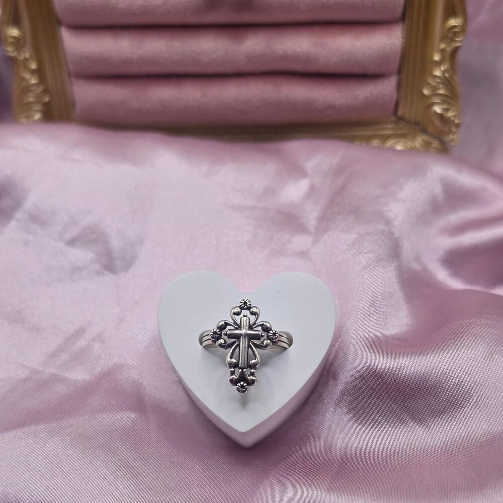 sterling Silver cross ring